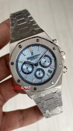 Audemars Piguet Royal Oak Chronograph Tifany 26331ST Ice Blue 41 mm Silver Replika Saat