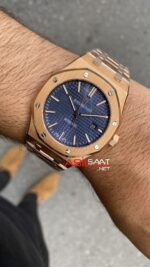 Audemars Piguet Royal Oak Mavi 15400OR Rose 41 mm Replika Saat