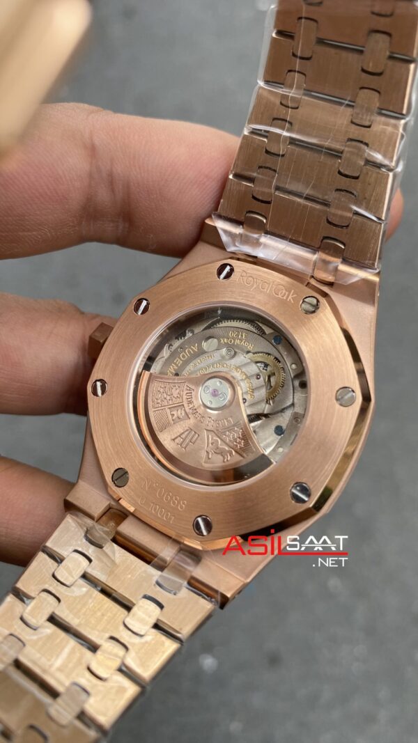 Audemars Piguet Royal Oak Mavi 15400OR Rose 41 mm Replika Saat