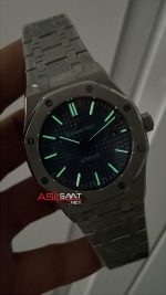 Audemars Piguet Royal Oak Mavi Kadran 15400ST Replika Saat