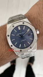 Audemars Piguet Royal Oak Mavi Kadran 15400ST Replika Saat