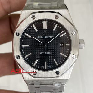 Audemars Piguet Royal Oak Siyah Kadran 15400ST Replika Saat