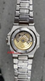 Patek Philippe Nautilus 40 mm Turuncu Kadran 5711 Silver Replika PPNA007