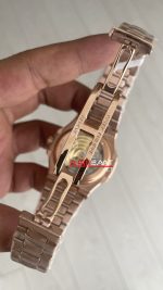 Patek Philippe Nautilus 40th Year Anniversary 5711 Gri Kadran 40 mm Rose Replika Saat