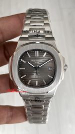 Patek Philippe Nautilus 40th Year Anniversary 5711 Gri Kadran 40 mm Silver Replika Saat