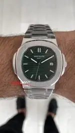 Patek Philippe Nautilus 5711 Yeşil Kadran 40mm Replika Saat