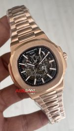Patek Philippe Nautilus İskelet 5711 Rose 40 mm Skeleton Replika Saat