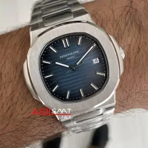 Patek Philippe Nautilus Mavi 5711 Replika Saat