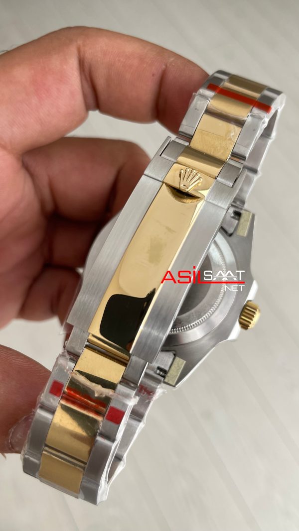 Rolex Submariner Date 126613LN Two Tone Gold Siyah Kadran 41mm Super Miyota Replika Saat Rolex Submariner Date 126613LN Two Tone Gold Siyah Kadran 41mm Super Miyota Replika Saat