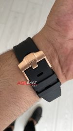 Audemars Piguet Royal Oak Offshore Diver Siyah Kadran 15340OR Rosegold 42mm Replika Saat