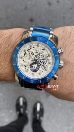 Bvlgari Nuclearneapon Kadran Beyaz Blue Replika Saat BGN003