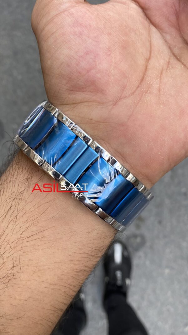 Bvlgari Nuclearneapon Kadran Beyaz Blue Replika Saat BGN003