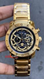 Bvlgari Nuclearneapon Kadran Siyah Gold Replika Saat BGN004