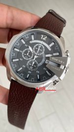 Diesel DZ4423 Mega Chief Kahverengi Silver 51mm Erkek Kol Saati