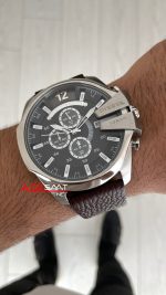 Diesel DZ4423 Mega Chief Kahverengi Silver 51mm Erkek Kol Saati