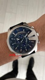 Diesel DZ4423 Mega Chief Silver 51mm Erkek Kol Saati