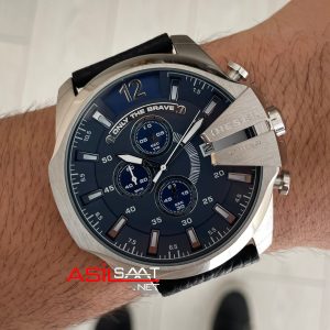 Diesel DZ4423 Mega Chief Silver 51mm Erkek Kol Saati