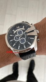 Diesel DZ4423 Mega Chief Silver 51mm Erkek Kol Saati