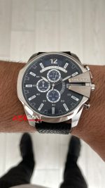 Diesel DZ4423 Mega Chief Silver 51mm Erkek Kol Saati