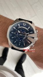 Diesel DZ4423 Mega Chief Silver 51mm Erkek Kol Saati