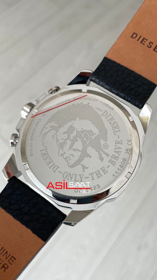 Diesel DZ4423 Mega Chief Silver 51mm Erkek Kol Saati
