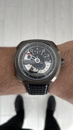 SevenFriday V Series V3/01 PVD Black 44mm