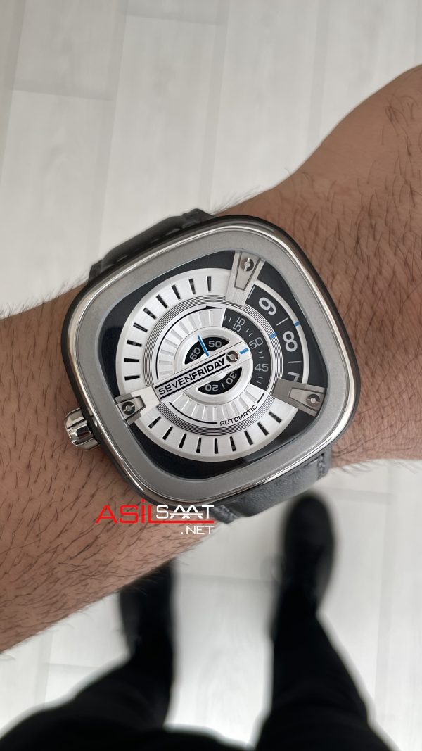 SevenFriday Beyaz M Serisi M1/01 Silver 47mm