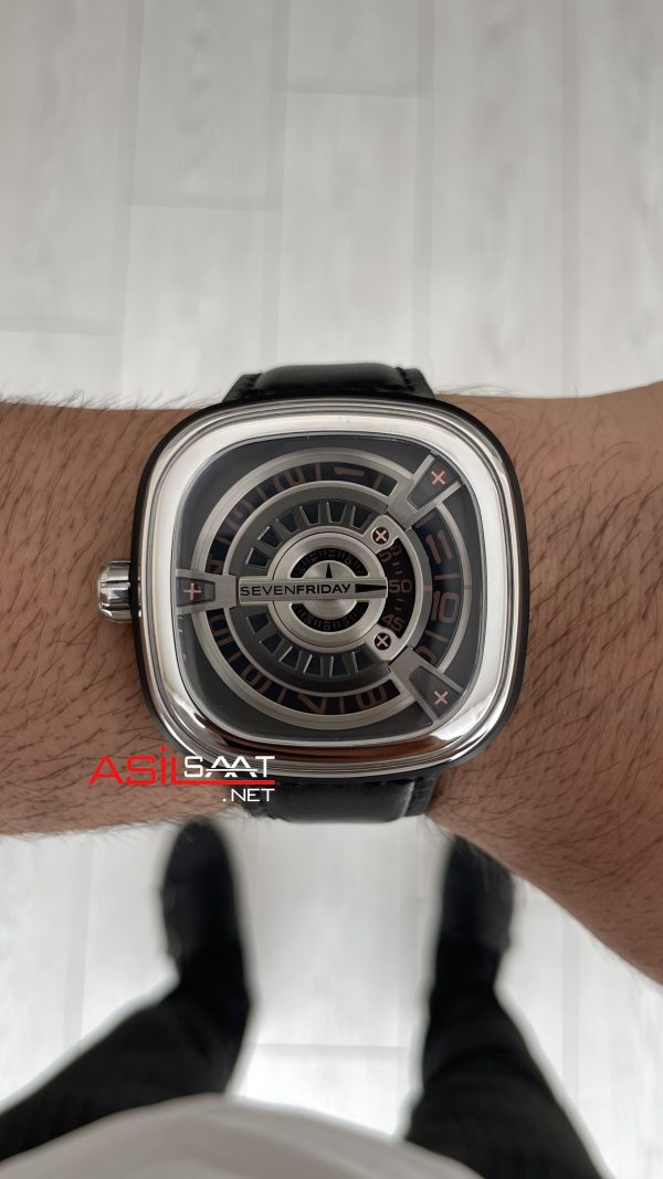 SevenFriday Gri M Serisi M1/03 Silver 47mm