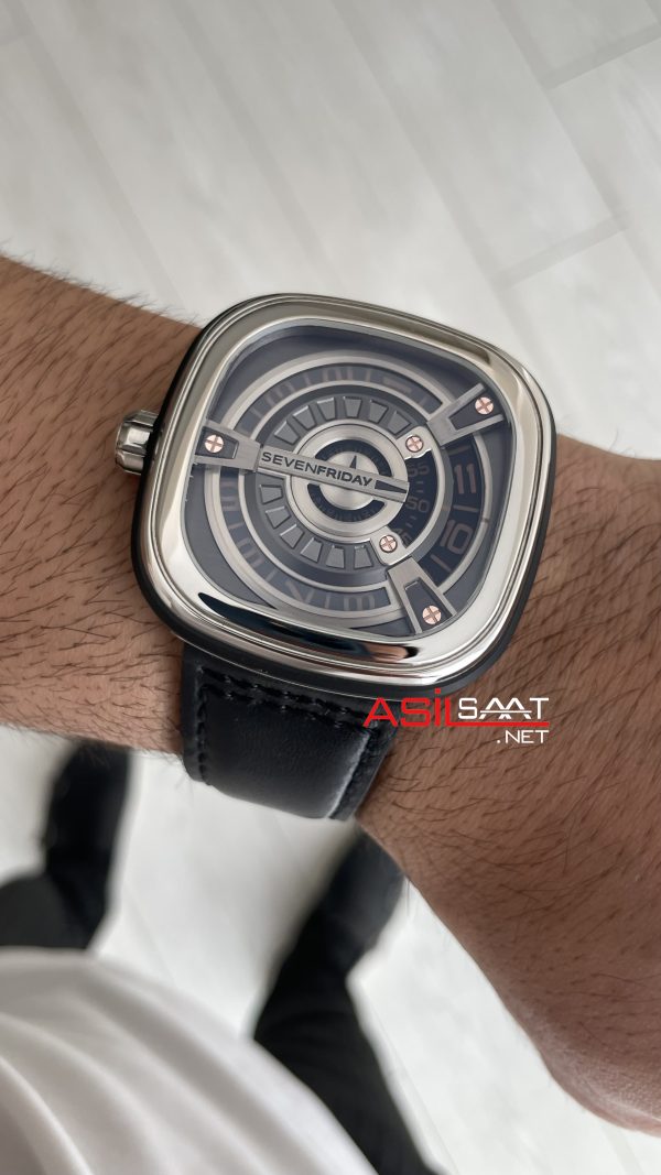 SevenFriday Gri M Serisi M1/03 Silver 47mm