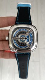 SevenFriday Handicap International M Serisi M1/05 Mavi Silver 47mm