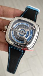 SevenFriday Handicap International M Serisi M1/05 Mavi Silver 47mm