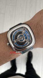 SevenFriday Handicap International M Serisi M1/05 Mavi Silver 47mm