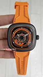 SevenFriday Kuka Orange P Serisi 47 mm P3/07 Turuncu Replika Saat