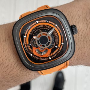 SevenFriday Kuka Orange P Serisi 47 mm P3/07 Turuncu Replika Saat