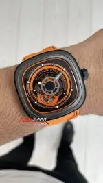 SevenFriday Kuka Orange P Serisi 47 mm P3/07 Turuncu Replika Saat