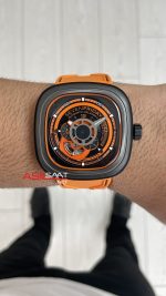 SevenFriday Kuka Orange P Serisi 47 mm P3/07 Turuncu Replika Saat