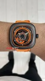 SevenFriday Kuka Orange P Serisi 47 mm P3/07 Turuncu Replika Saat