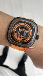 SevenFriday Kuka Orange P Serisi 47 mm P3/07 Turuncu Replika Saat