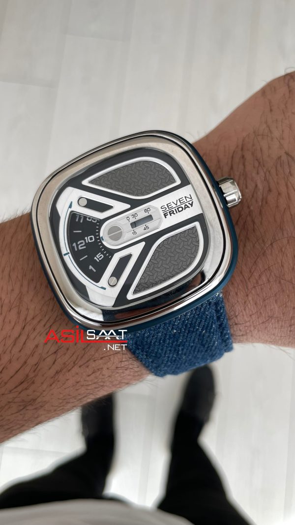 SevenFriday M Series Urban Explorer M1B/01 Mavi 47mm SevenFriday M Series Urban Explorer M1B/01 Mavi 47mm
