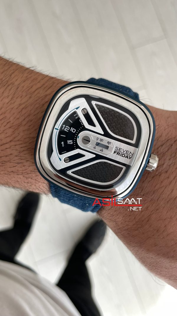 SevenFriday M Series Urban Explorer M1B/01 Mavi 47mm SevenFriday M Series Urban Explorer M1B/01 Mavi 47mm