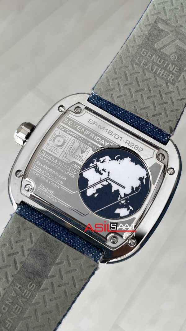 SevenFriday M Series Urban Explorer M1B/01 Mavi 47mm SevenFriday M Series Urban Explorer M1B/01 Mavi 47mm