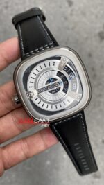 SevenFriday M Serisi 47 mm SF-M01/01 Silver Replika Saat SFM002