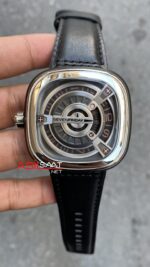 SevenFriday M Serisi 47 mm SF-M01/03 Silver Replika Saat SFM001