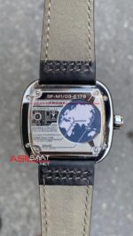 SevenFriday M Serisi 47 mm SF-M01/03 Silver Replika Saat SFM001