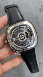 SevenFriday M Serisi 47 mm SF-M01/03 Silver Replika Saat SFM001
