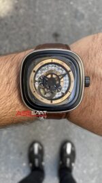 SevenFriday P Series 47 mm SF-P2/01 Brown Replika Saat SFP007