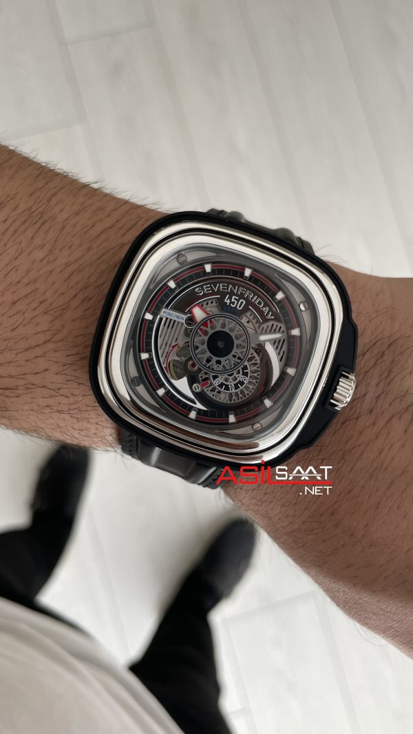 SevenFriday P Series Hot Rod P3/03 Silver 47mm SevenFriday P Series Hot Rod P3/03 Silver 47mm