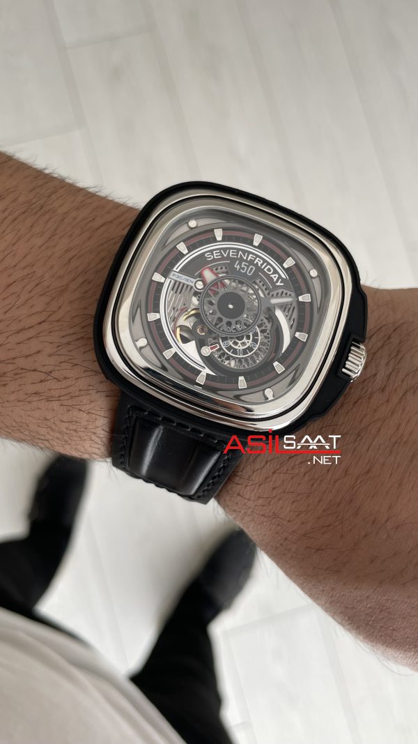 SevenFriday P Series Hot Rod P3/03 Silver 47mm SevenFriday P Series Hot Rod P3/03 Silver 47mm