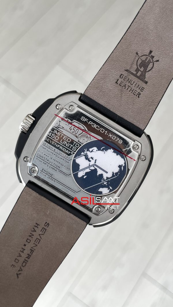 SevenFriday P Series Hot Rod P3/03 Silver 47mm SevenFriday P Series Hot Rod P3/03 Silver 47mm