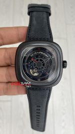 SevenFriday P Series Siyah P3/01 PVD Black 47mm Replika Saat